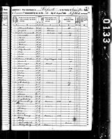 Betsey Harvey - 1850 United States Federal Census