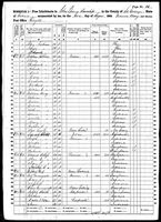 Calista A Hovey - 1860 United States Federal Census