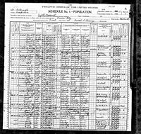 Claudius I Wilson - 1900 United States Federal Census