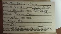 Record Card