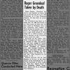 Roger Greenleaf Obituary