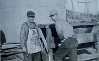 Sam and his son, Maurice